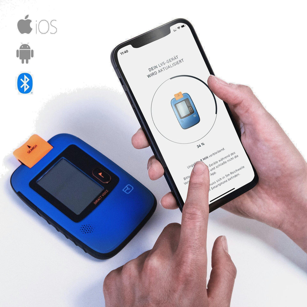 Diract Voice Avalanche Transceiver - Blue