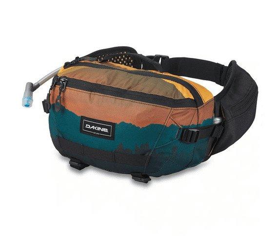 Hot Laps 5L Bike Waist Bag - Blue/ Orange