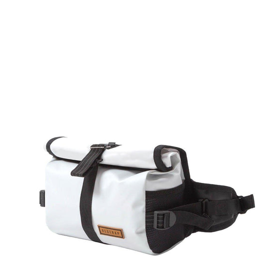 Utility Hip Pack/Bar Bag - White