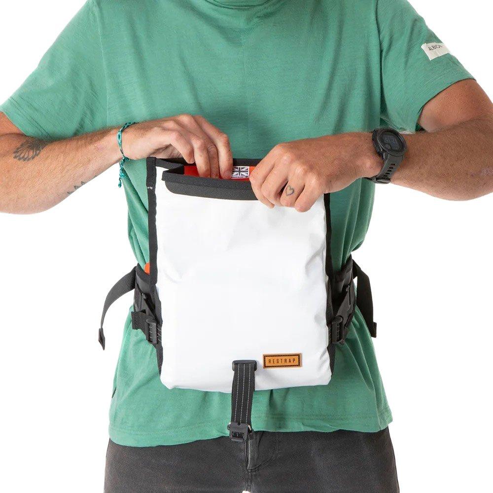 Utility Hip Pack/Bar Bag - White