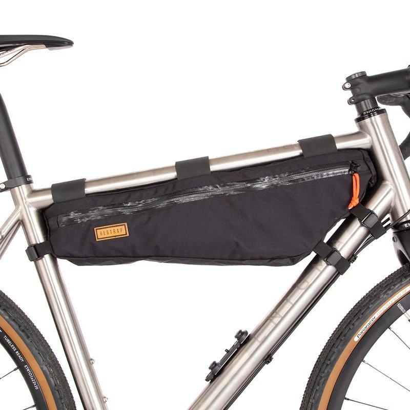 Large 4.5L Bike Frame Bag - Black