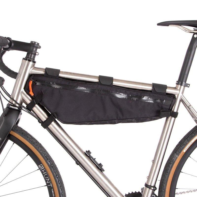 Large 4.5L Bike Frame Bag - Black
