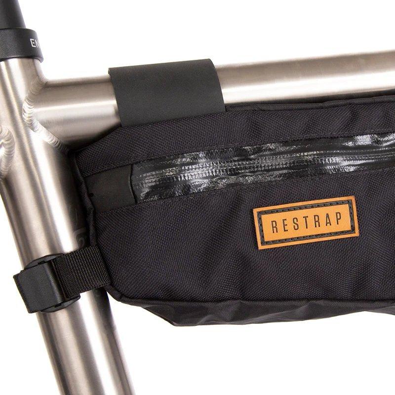 Large 4.5L Bike Frame Bag - Black