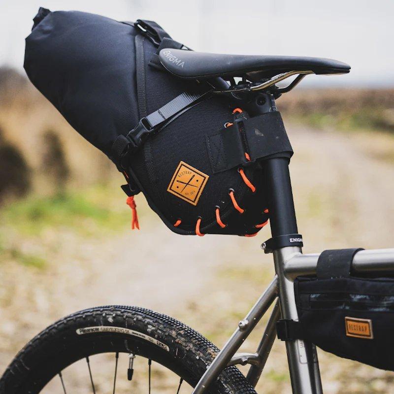 Restrap Saddle Bag (14L) - Black | Tiso UK