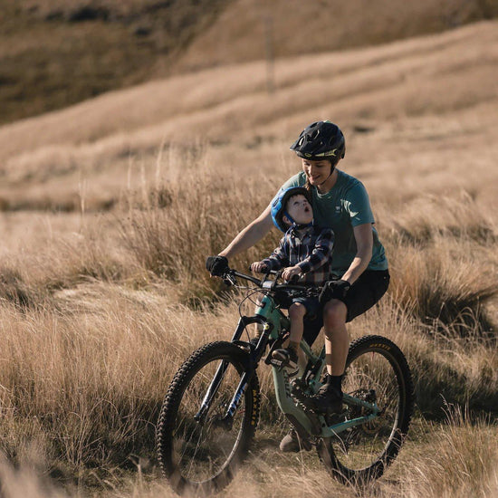 2.0 Child Bike Seat + Handlebars Combo - Black