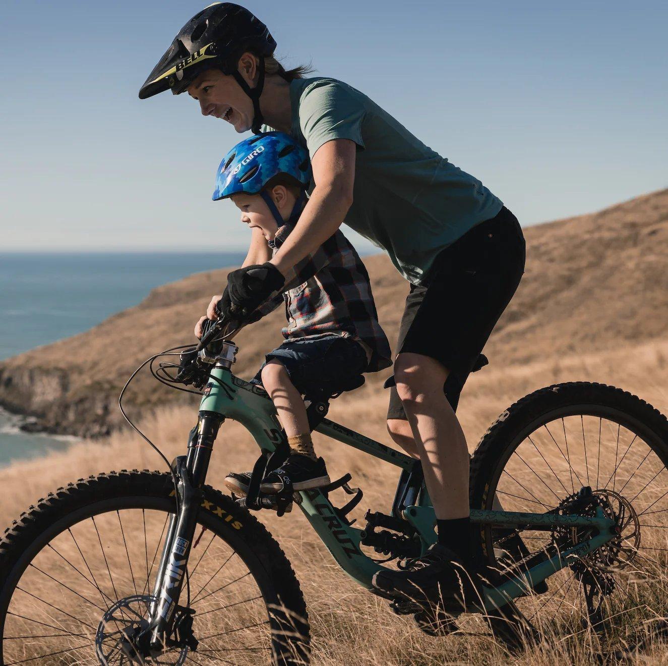 2.0 Child Bike Seat + Handlebars Combo - Black