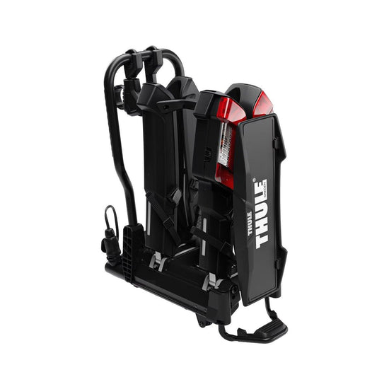 EasyFold 3 2-Bike Towbar Rack - Black