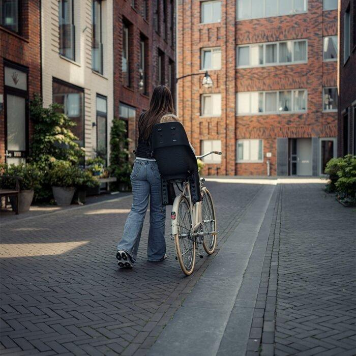 U-Me Rear Bike Seat With Mount - Black