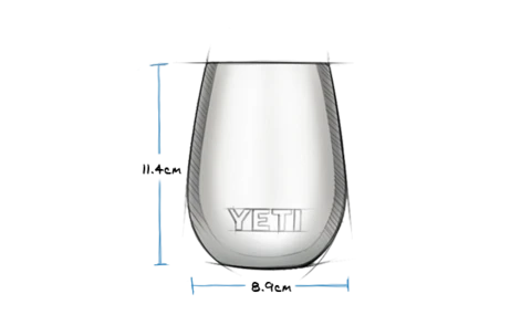 Rambler 10oz Wine Tumbler - Seafoam
