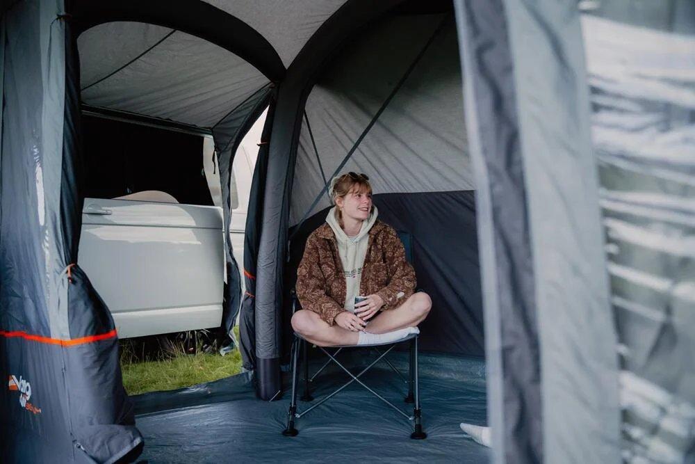 Panama Camping Chair - Grey