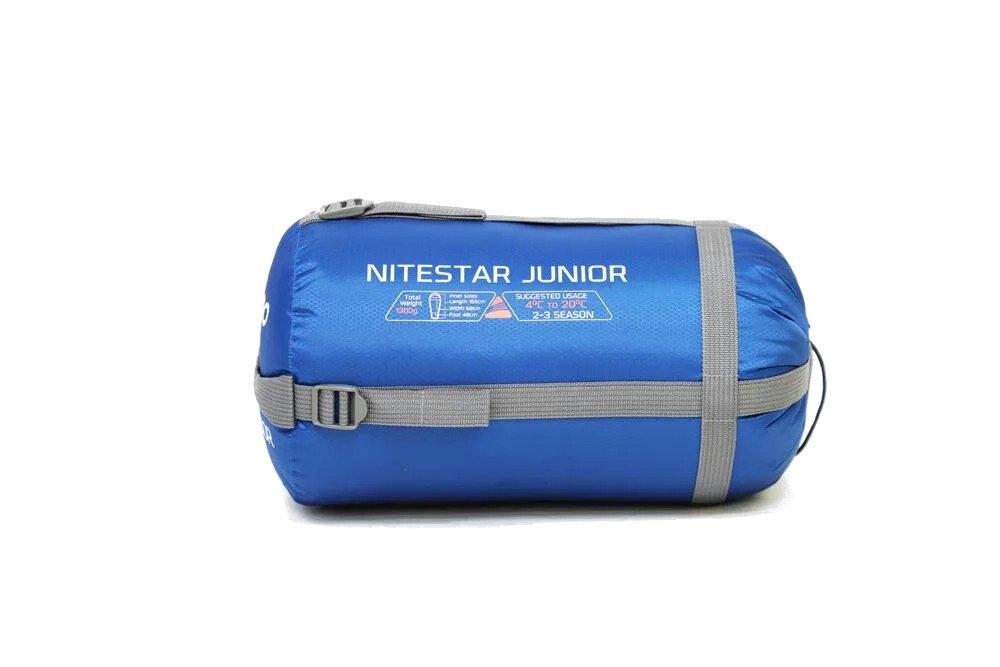 Nitestar Alpha Junior Sleeping Bag - Blue