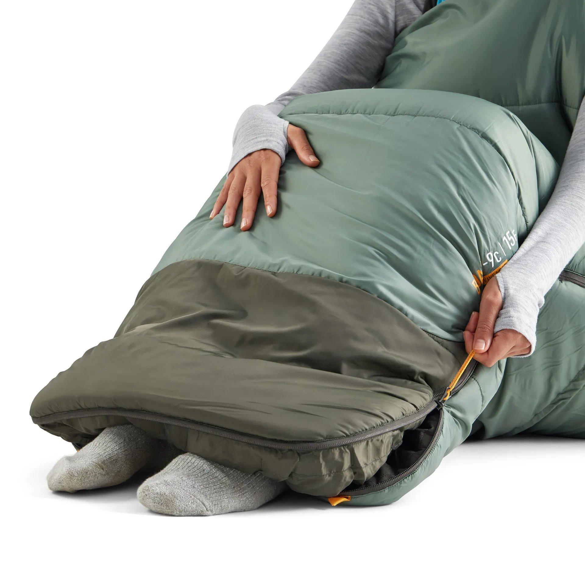 Boab Synthetic -9C Sleeping Bag - Green