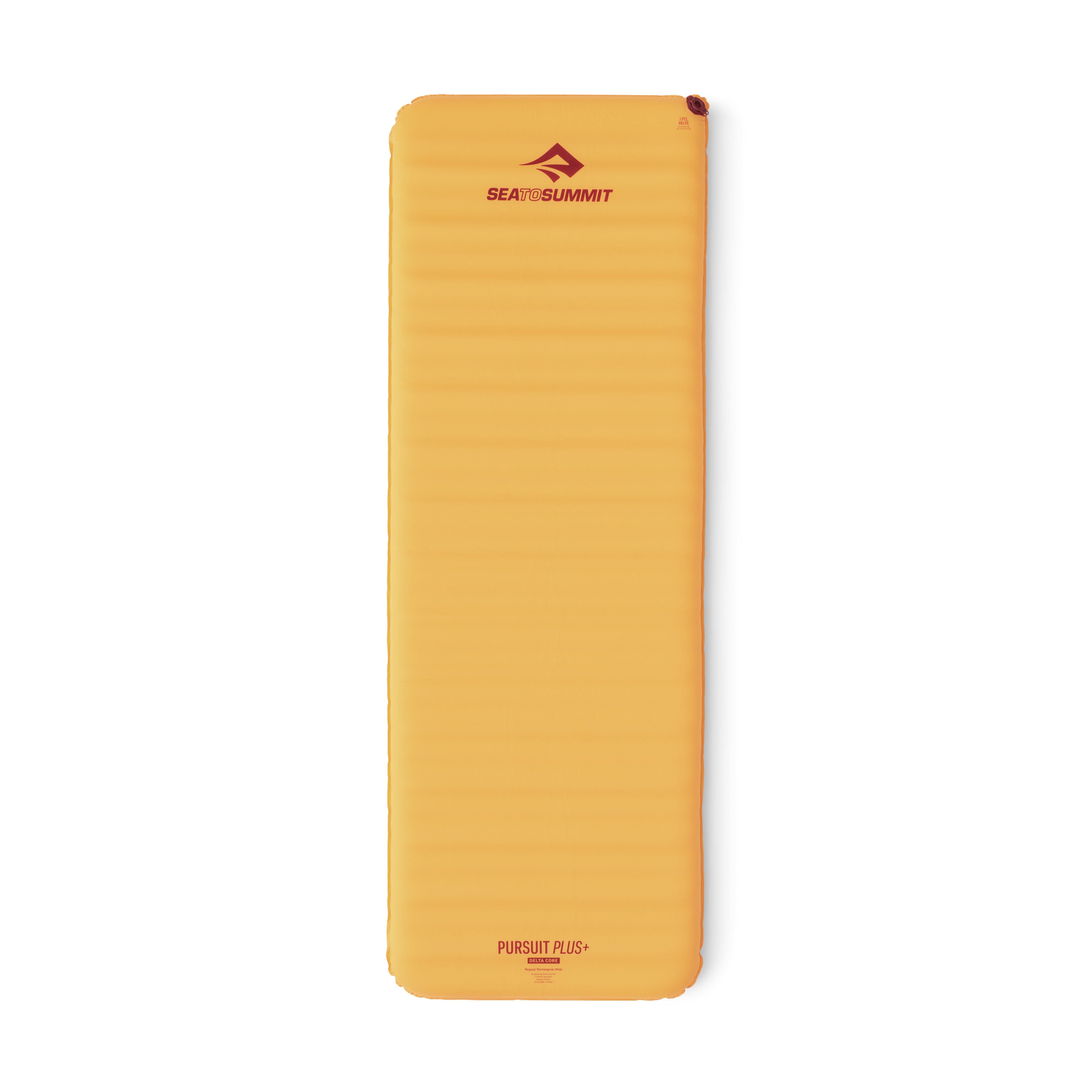 Pursuit Plus Self Inflating Wide Mat - Orange