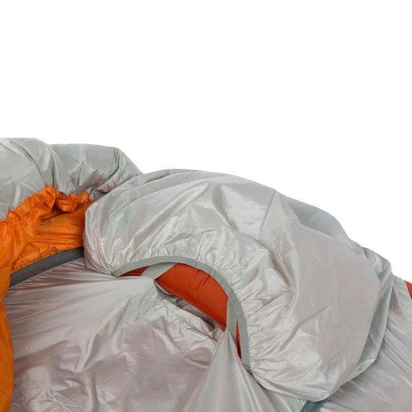 Lost Ranger 3in1 15 Degree Farenheit Regular Sleeping Bag - Grey/Orange