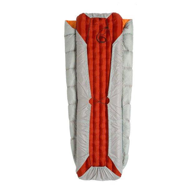 Lost Ranger 3in1 15 Degree Farenheit Regular Sleeping Bag - Grey/Orange