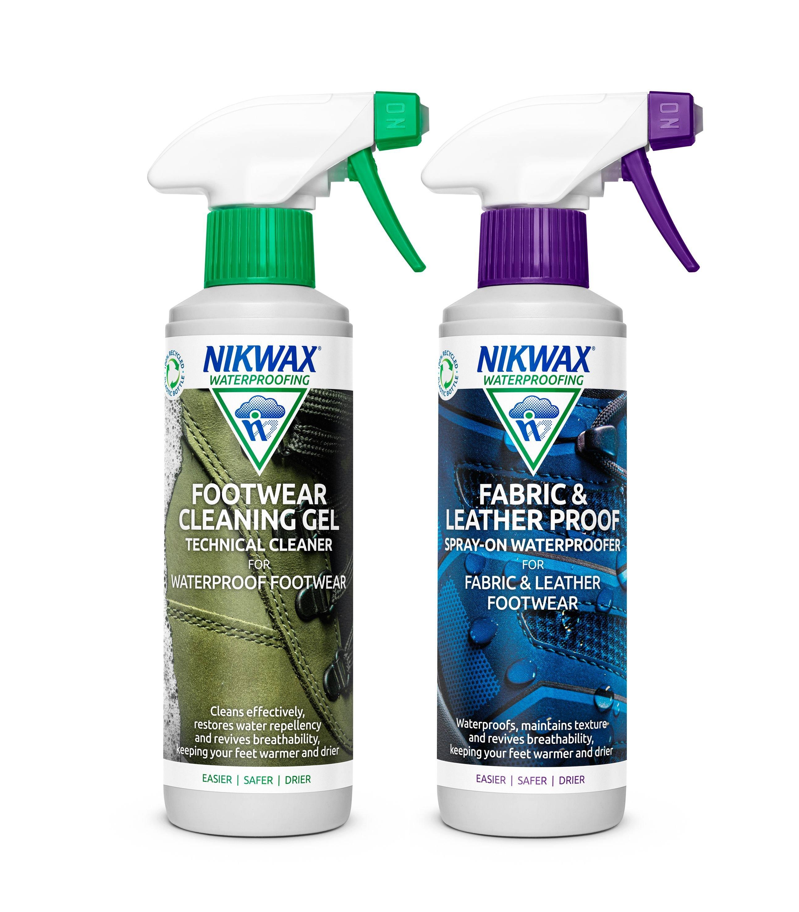 Footwear Cleaning and Proofing Pack - 2x 300ml