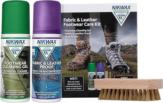 Fabric & Leather Footwear Care Kit - 2x 125ml