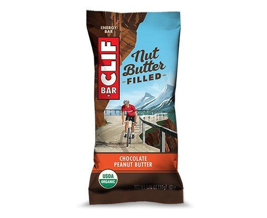 Nut Butter Filled Chocolate Energy Bar