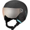 Kid's Quiz Visor Helmet - Black Blue Matte