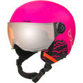 Kid's Quiz Visor Helmet - Matte Hot Pink