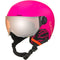 Kid's Quiz Visor Helmet - Matte Hot Pink