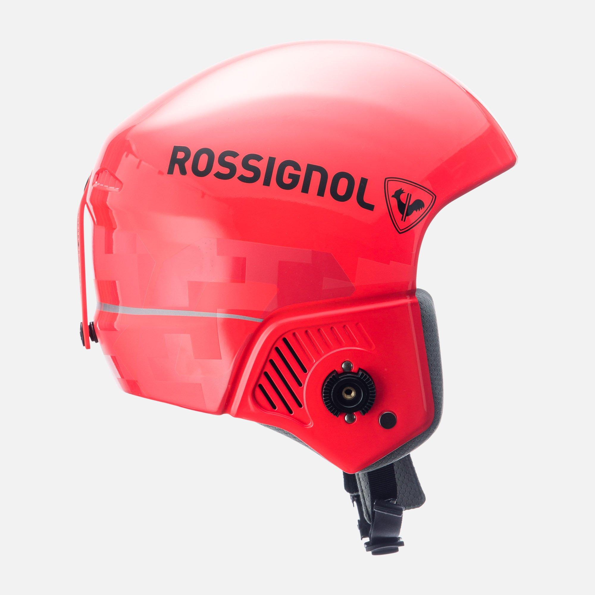 ROSSIGNOL HERO09 FIS IMPACTS ヘルメット 61cm Rossignol Hero Giant Impacts FIS Helmet - Red | Ski Race Equipment
