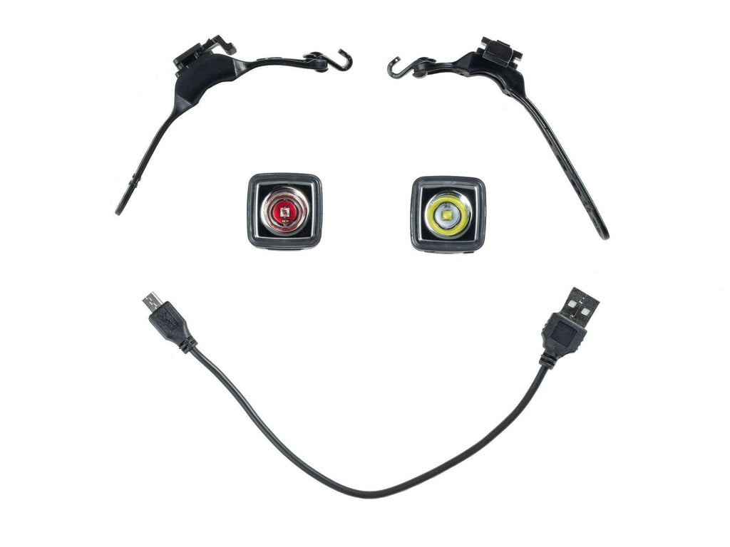 Ion 100 R/Flare R City Bike Light Set