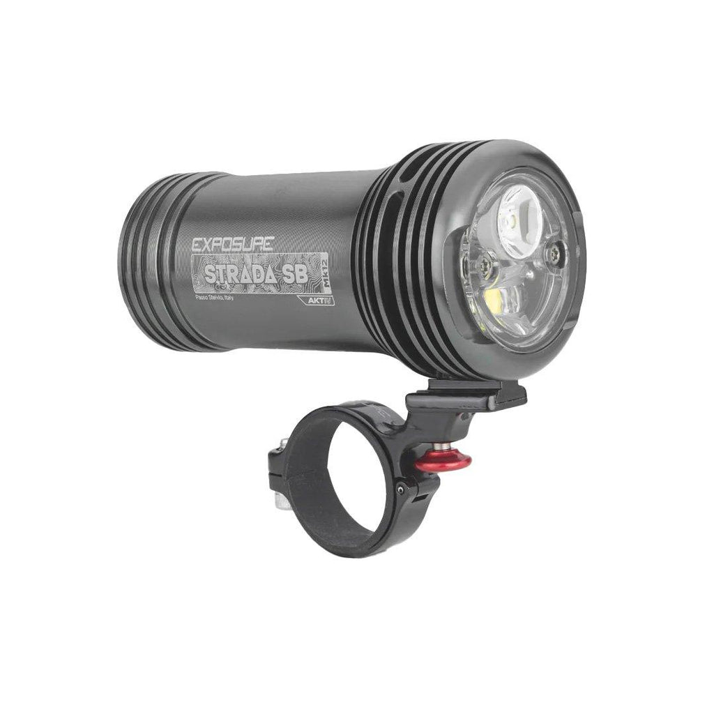 Strada Mk12 Super Bright Front Bike Light - Black