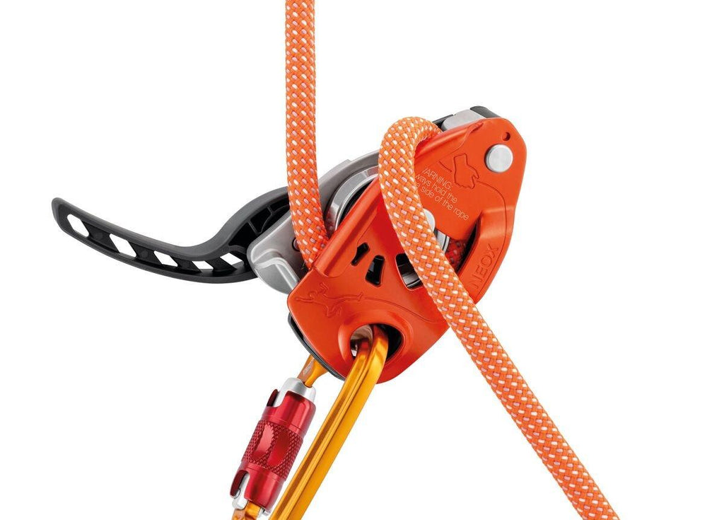 Neox Belay Device - Orange