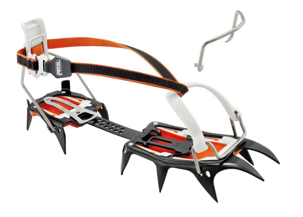 Vasak Crampons with Leverlock Universel Bindings- Black