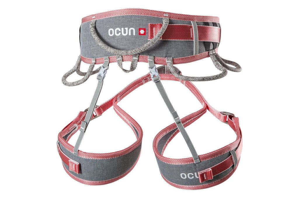 Women's Tech Twist Climbing Harness - Red