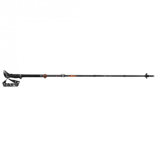 Makalu FX Carbon 110-130cm Walking Poles - Black/Orange