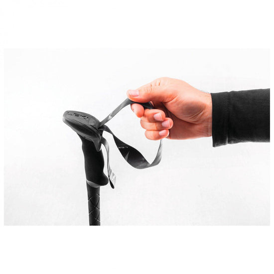 Makalu FX Carbon 110-130cm Walking Poles - Black/Orange