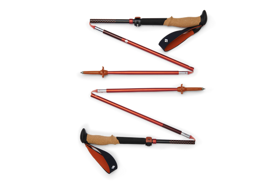 Pursuit FLZ Trekking Poles - Red