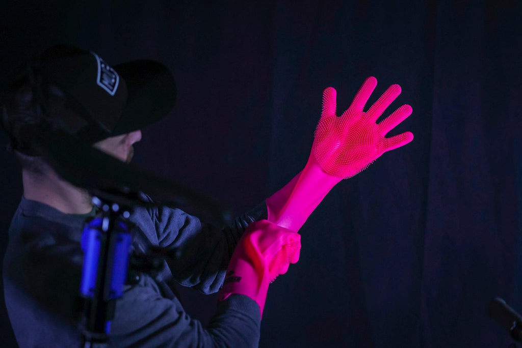 Deep Scrubber Gloves