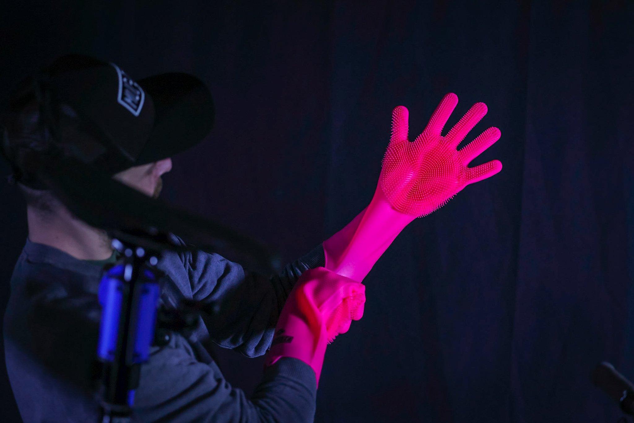 Deep Scrubber Gloves