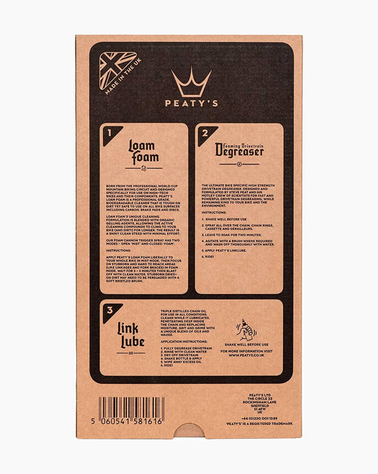 Wash Degrease Lube Starter Pack