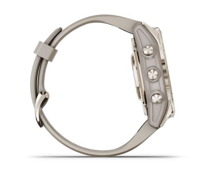 Fēnix® 7S Pro – Sapphire Solar Edition Watch - Cream Gold