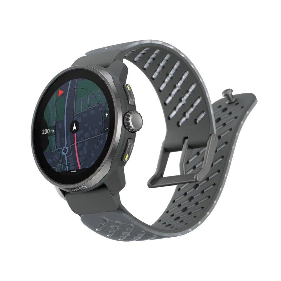 Race S Titanium Graphite Smartwatch - Grey