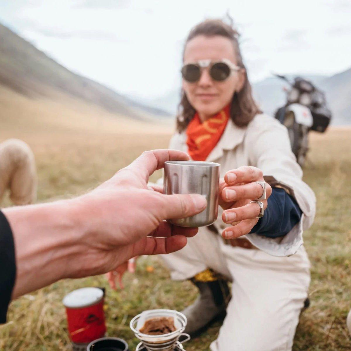 Shot Glasses 2 Pack - Grey