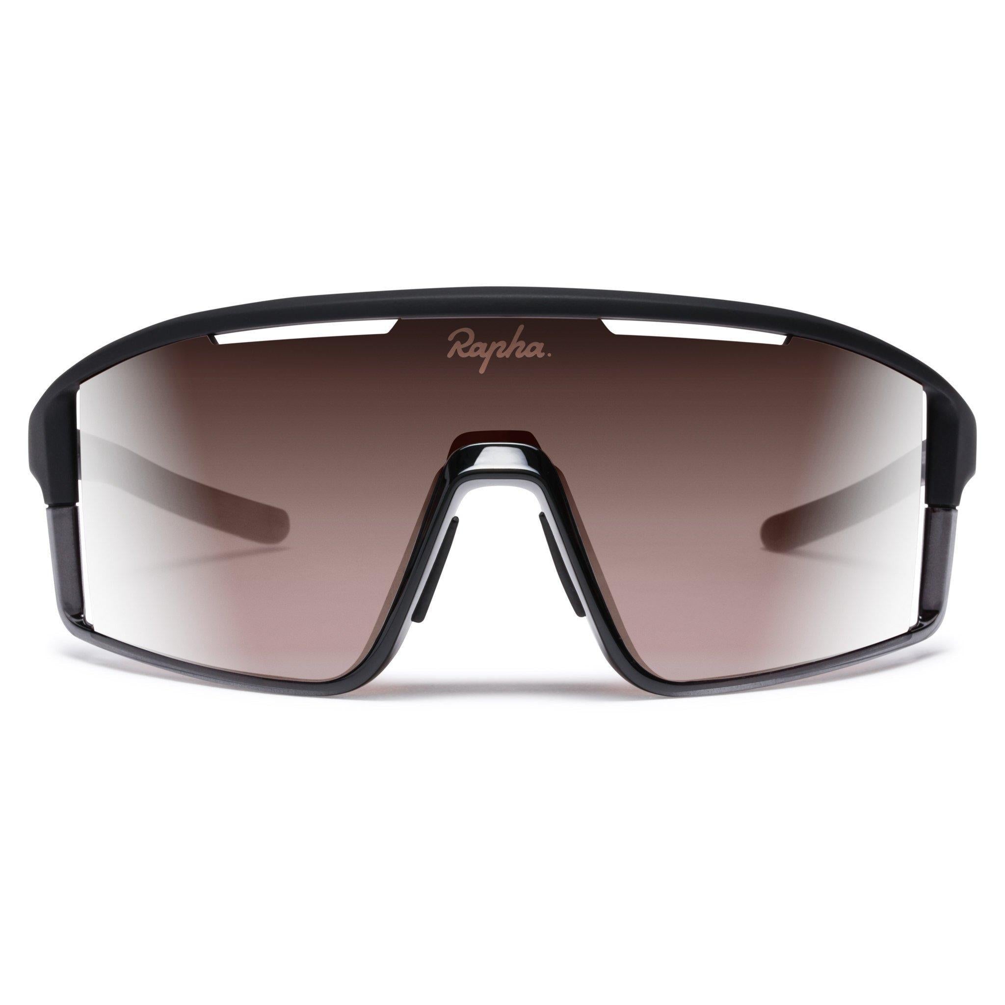 Rapha Unisex Sestri Glasses - Black / Brown | Tiso