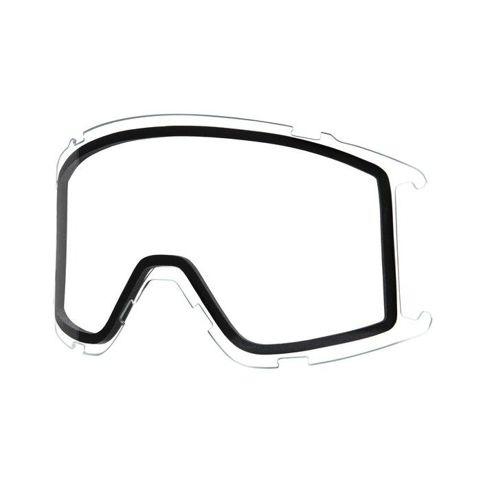 Squad Small Goggle - White Vapor + ChromaPop Everyday Rose Gold Mirror Lens