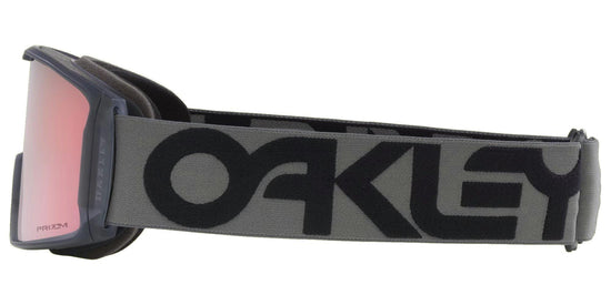 Line Miner L Goggles - Forged Iron / Prizm Rose