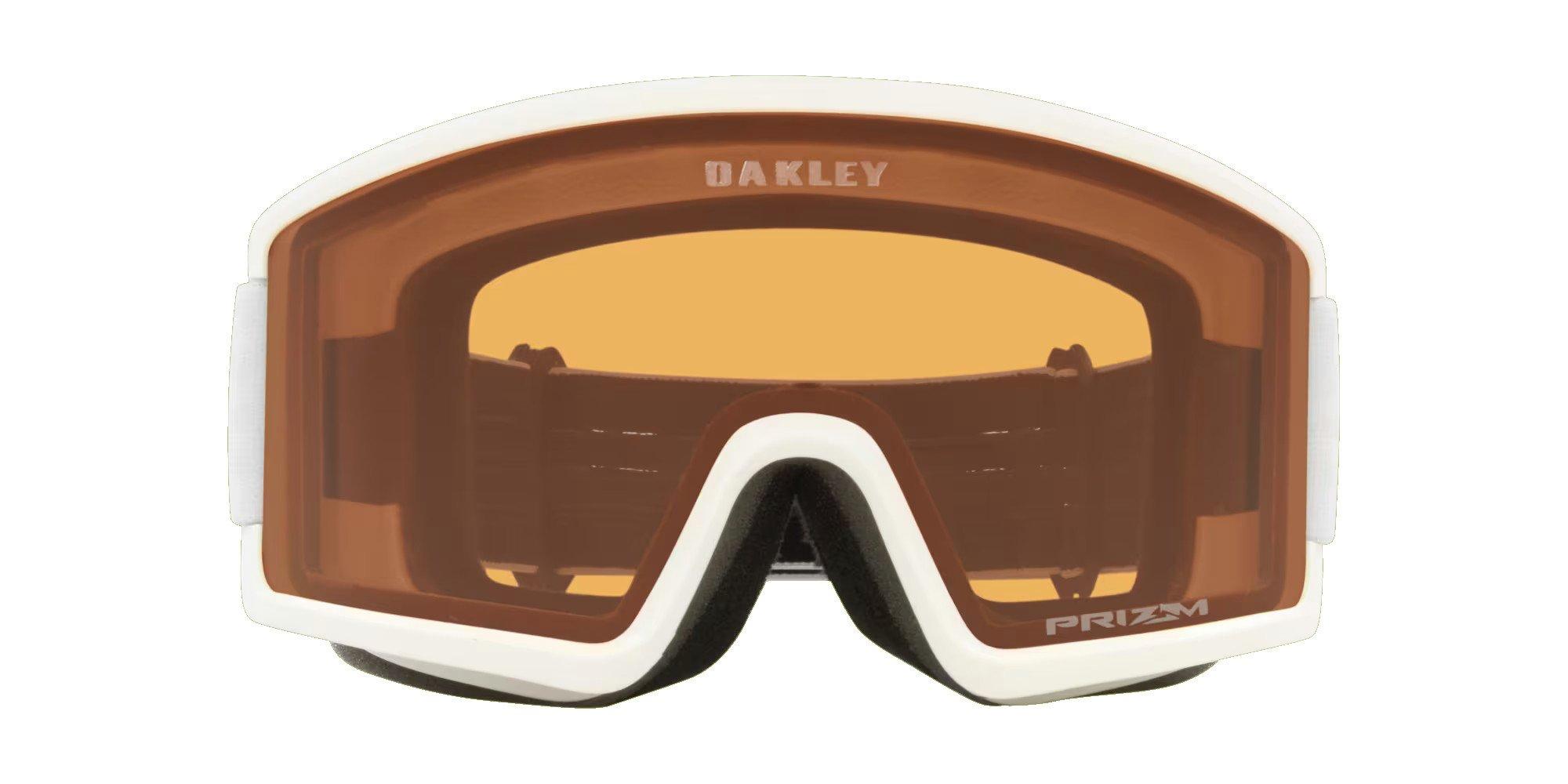 Target Line M Goggles - White / Prizm Persimmon