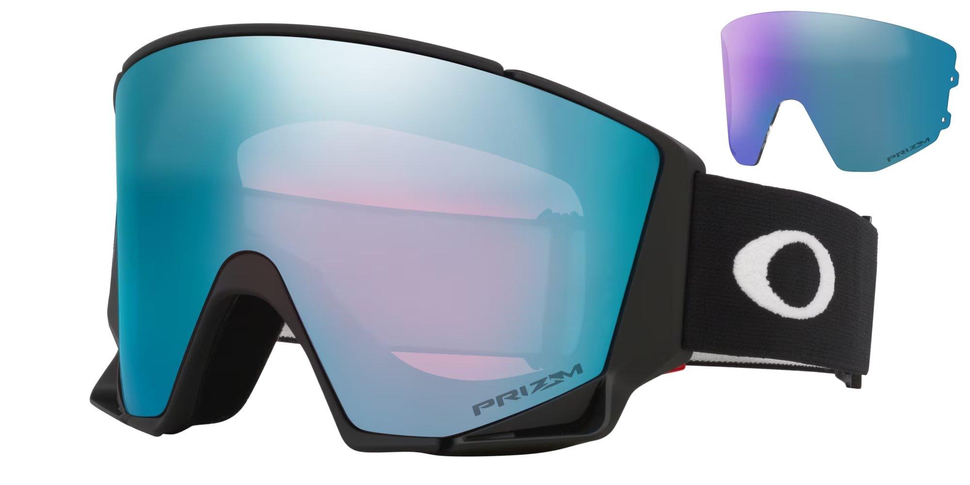 Flow Scape L Goggle - Black / Prizm Snow Sapphire Iridium
