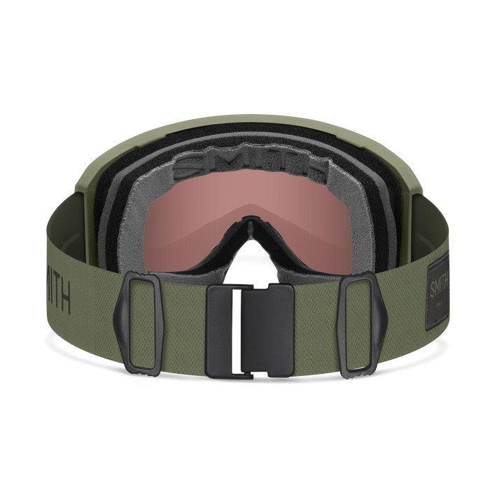 Preview Goggle - Fatigue Green / Everyday Red Mirror