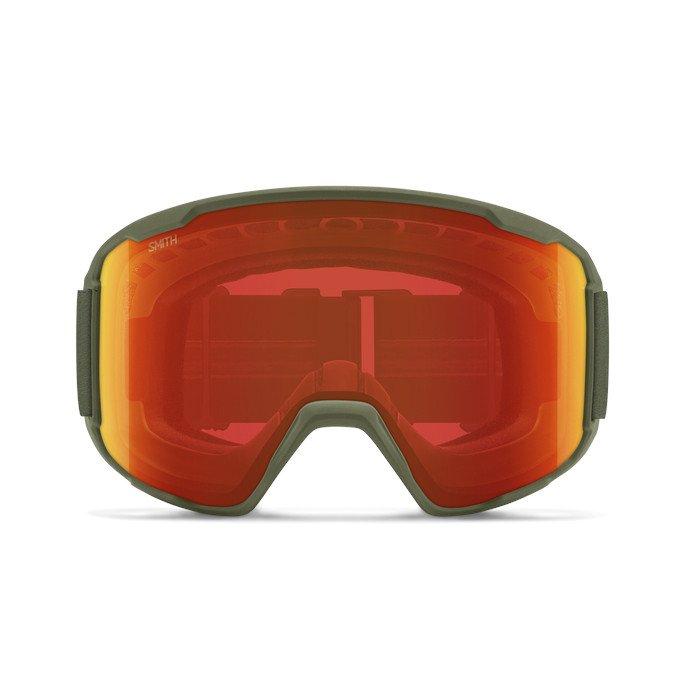 Preview Goggle - Fatigue Green / Everyday Red Mirror