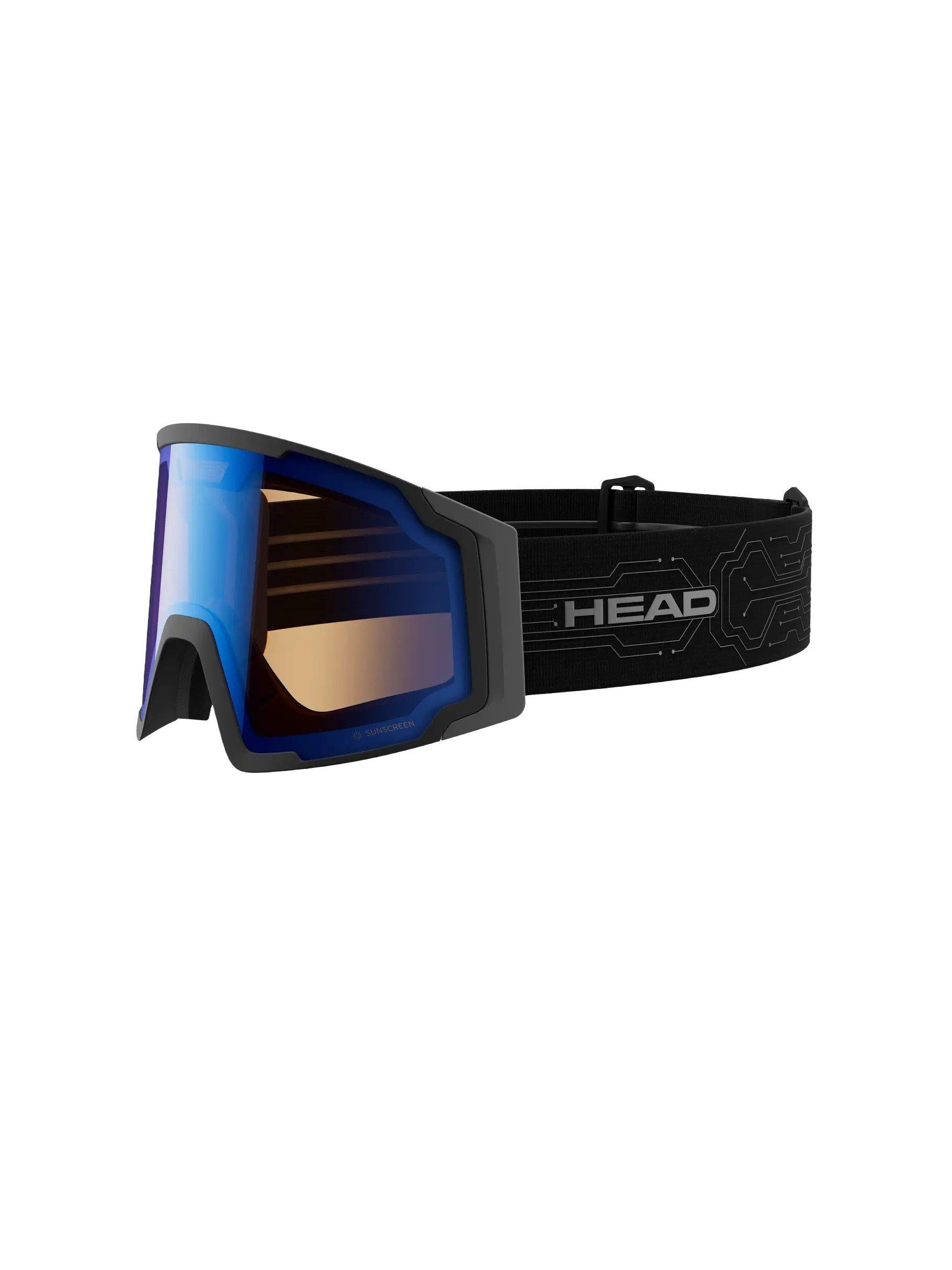 Neves Sunscreen Goggles - Black / Blue