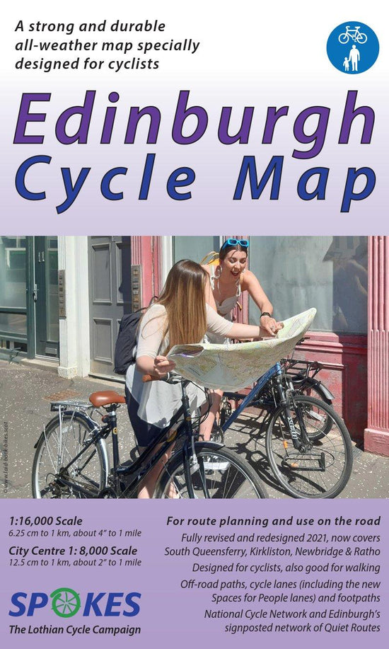 Edinburgh Cycle Map - 11th Edition, 2021