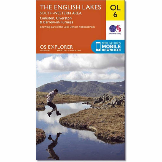 Explorer Active OL6 The English Lakes Map - SE Area